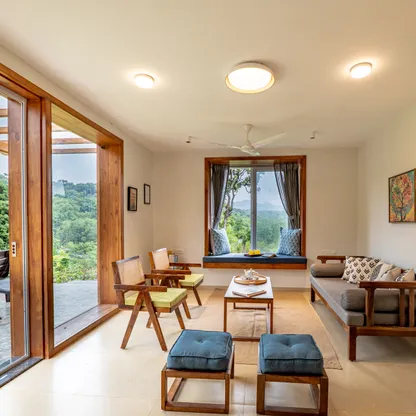 Living Room 2 of Yutori in Mulshi