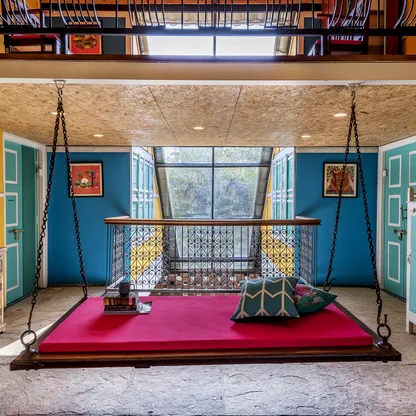 Living Room 2 — Raanjai by the River Living Room 2 of Raanjai by the River in Mulshi